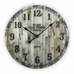 Reloj de Pared Versa Cristal (4 x 57 x 57 cm)