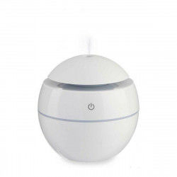 Aroma Diffuser Humidifier with Multicolour LED White Plastic (130 ml) (10 x...