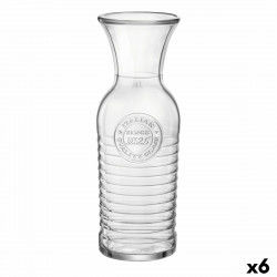 Botella Bormioli Rocco Officina Transparente Vidrio (1 L) (6 Unidades)