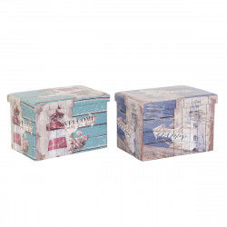 Caja Multiusos DKD Home Decor 59 x 40 x 40 cm Poliuretano Multicolor Cartón...