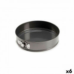 Springform Pan Dark grey Metal Carbon steel 28 x 6,5 x 28,5 cm (6 Units)