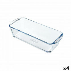 Bageform Pyrex Classic Vidrio Rektangulær Gennemsigtig Glas 28 x 11 x 8 cm (4...
