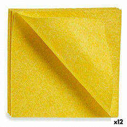 Bayetas Suave Amarillo 18 x 2,5 x 20 cm (12 Unidades)