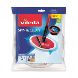 Mop Replacement To Scrub Vileda Spin & Clean Microfibres