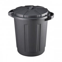 Cubo de basura Mondex Negro Multicolor Polipropileno 80 L