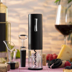 Cavatappi Elettrico Ricaricabile con Accessori per Vino Corklux InnovaGoods