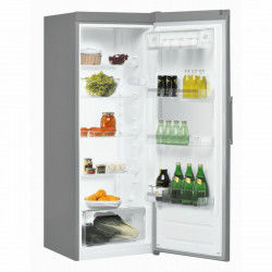 Køleskab Indesit SI6 1 S Hvid Sort Sølvfarvet Stål