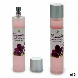 Spray Diffuseur Orchidée Plastique verre (100 ml) (12 Unités)