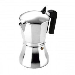 Italian Coffee Pot Fagor Aluminium 6 Cups