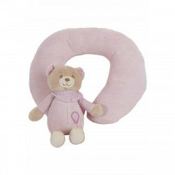 Neck Pillow Lulu Pink Teddy Bear 20 x 24 cm