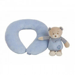 Neck Pillow Lulu Blue Teddy Bear 20 x 24 cm