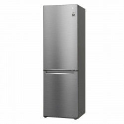Kombineret køleskab LG GBB61PZJMN  Rustfrit stål (186 x 60 cm)