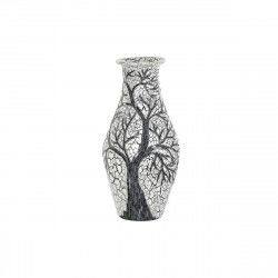 Vase DKD Home Decor Tree White Black White/Black Crystal Terracotta 29 x 29 x...