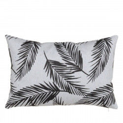 Cushion Polyester Cotton White Black Sheets 45 x 30 cm