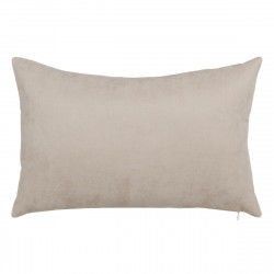 Cushion Polyester Beige 45 x 30 cm