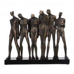Sculpture Copper Resin 40 x 10,5 x 34 cm
