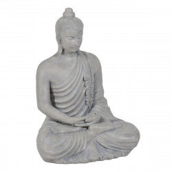 Sculpture Buda Gris 46,3 x 34,5 x 61,5 cm