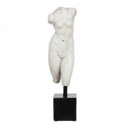 Sculpture Buste Blanc Noir 14 x 11 x 43 cm