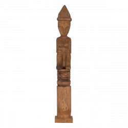 Statua Decorativa Naturale Africano 14 x 14 x 88,5 cm