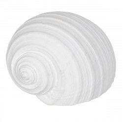 Decorative Figure White Snail 15 x 11 x 9 cm