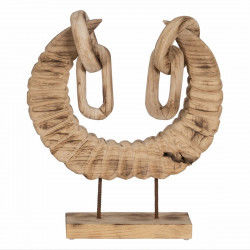 Dekorativ figur Natur Horn 50 x 12 x 42 cm