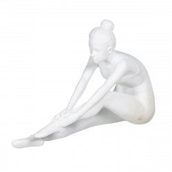 Dekorativ figur Hvid 27,5 x 9 x 19 cm