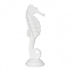 Figurine Décorative Blanc Cheval des Mers 11 x 9 x 31 cm