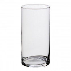 Vase Transparent Crystal 9 x 9 x 20 cm