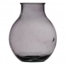 Vase Gris verre recyclé 29 x 29 x 36 cm