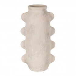 Vase White Ceramic 22 x 15 x 41 cm