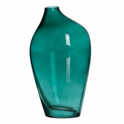 Vase Vert Verre 12,5 x 8,5 x 24 cm