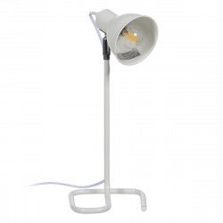 Lampe de bureau Blanc Fer 25 W 220-240 V 15 x 14,5 x 36,5 cm