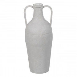 Vase White Iron 18,5 x 18,5 x 46 cm