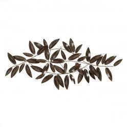 Wall Decoration Brown Golden Iron Sheets 120,7 x 7 x 52,1 cm