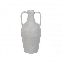 Vase White Iron 18,5 x 18,5 x 38,5 cm