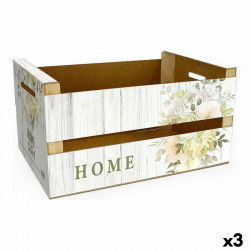 Storage Box Confortime Home (3 Units) (44 x 24,5 x 23 cm)