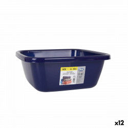 Washing-up Bowl Dem Eco Blue Squared 6 L 29 x 29 x 12 cm (12 Units)