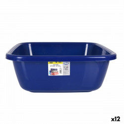 Washing-up Bowl Dem Eco Blue 20 L Squared 44 x 44 x 17 cm (12 Units)