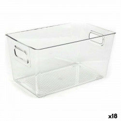 Multi-use Box Dem Transparent 25,7 x 15,3 x 13,5 cm (18 Units)