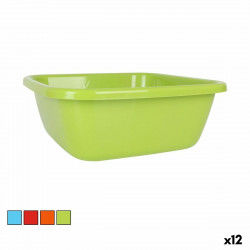 Washing-up Bowl Dem Colors 15 L 38 x 38 x 15 cm (12 Units)