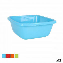 Washing-up Bowl Dem Colors 6 L 30 x 30 x 12 cm (12 Units)