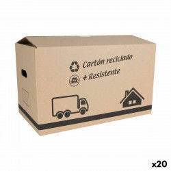 Storage Box with Lid Confortime Cardboard 50 x 29 x 30 cm (20 Units)