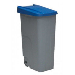Kosz na śmieci z kółkami Denox 85 L 42 x 57 x 76 cm Niebieski