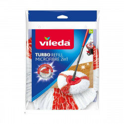 Mop Replacement To Scrub Vileda Turbo 2in1 Microfibre Polyamide Polyester (1...