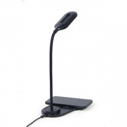 Lámpara de escritorio GEMBIRD TA-WPC10-LED-01 Negro