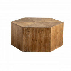 Side table DKD Home Decor Brown Natural Light brown Wood 80 x 80 x 36 cm 80 x...