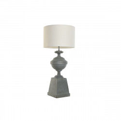 Desk lamp Home ESPRIT White Grey Resin 35,5 x 35,5 x 79 cm