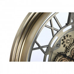 Orologio da Parete Home ESPRIT Dorato Cristallo Ferro 80 x 10 x 86 cm