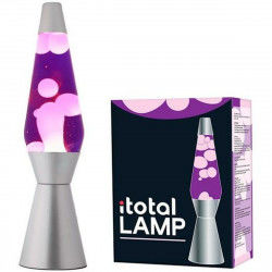 Lámpara de Lava iTotal Púrpura Rosa 36 cm