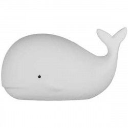 Lampada da tavolo Roymart Balena Bianco Silicone 16,6 x 10,9 x 9,5 cm